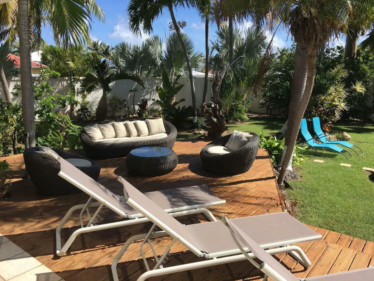 Villa Iguanou Et Piscine En Bord De Mer Proche Plages Marina Et Golf Saint-Francois  Zewnętrze zdjęcie