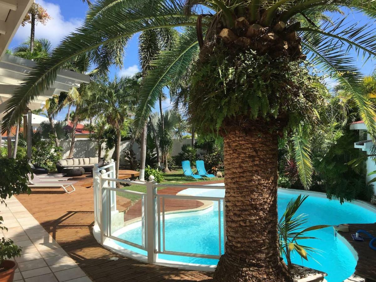 Villa Iguanou Et Piscine En Bord De Mer Proche Plages Marina Et Golf Saint-Francois  Zewnętrze zdjęcie