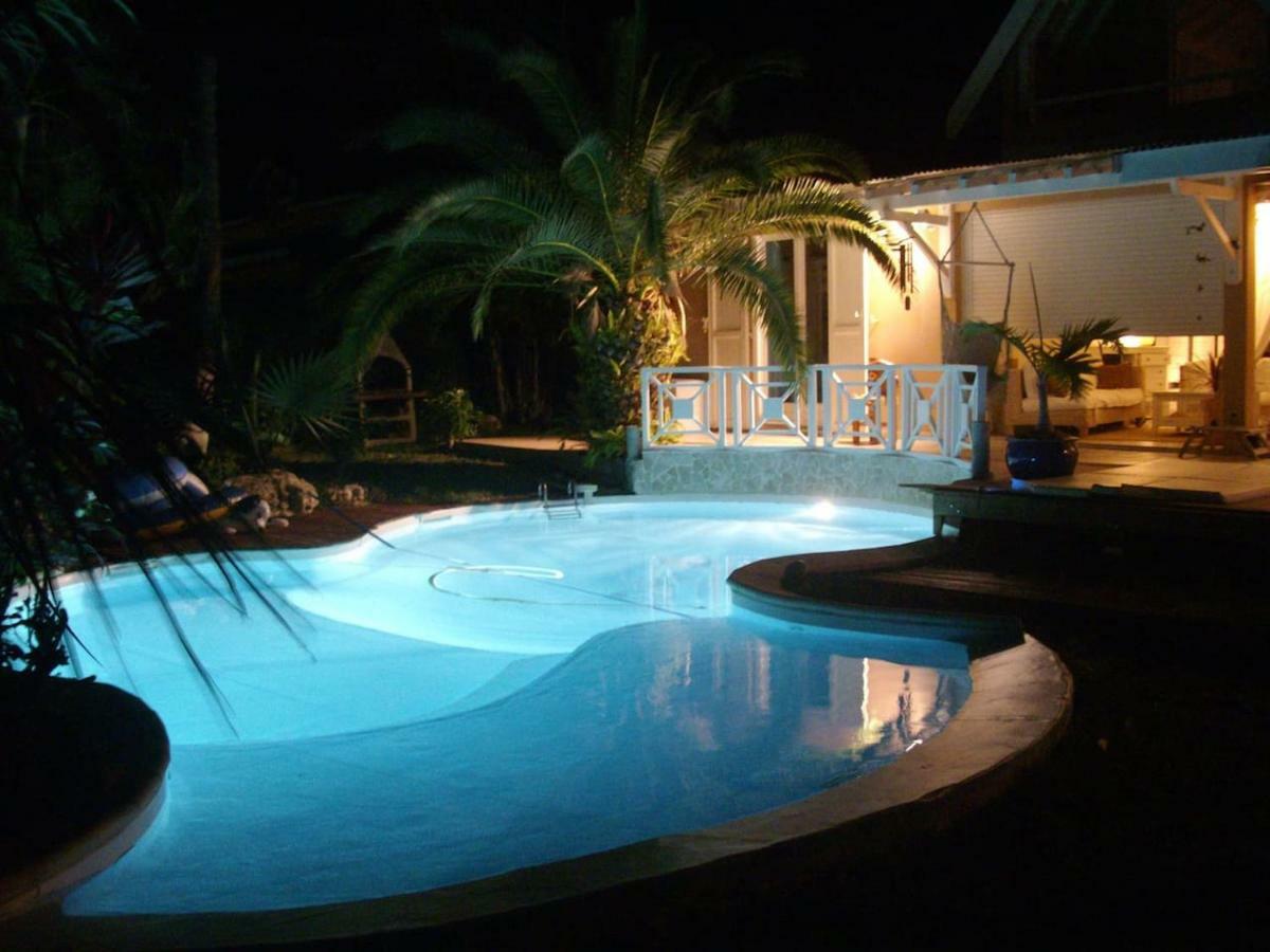 Villa Iguanou Et Piscine En Bord De Mer Proche Plages Marina Et Golf Saint-Francois  Zewnętrze zdjęcie