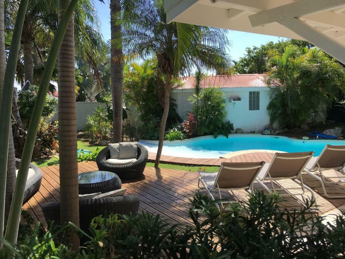 Villa Iguanou Et Piscine En Bord De Mer Proche Plages Marina Et Golf Saint-Francois  Zewnętrze zdjęcie