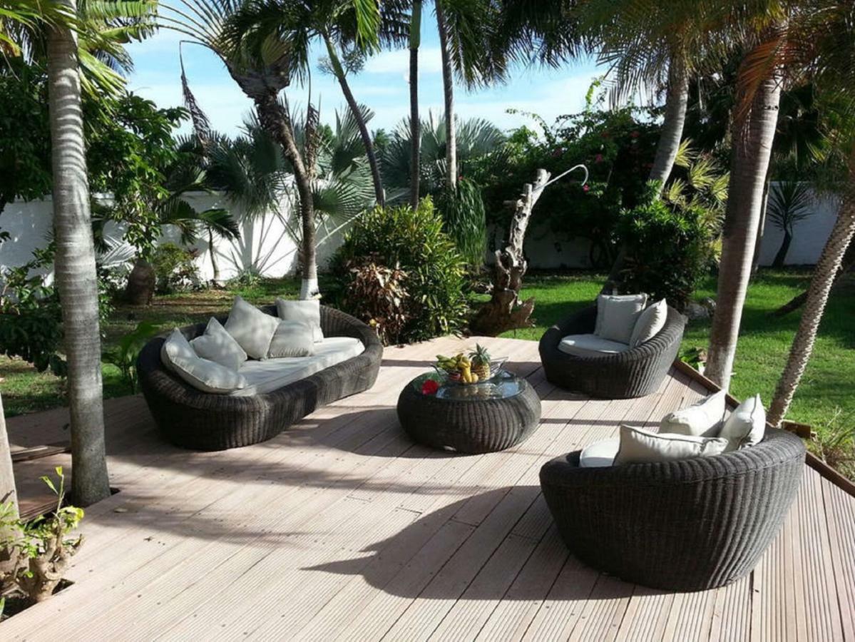 Villa Iguanou Et Piscine En Bord De Mer Proche Plages Marina Et Golf Saint-Francois  Zewnętrze zdjęcie